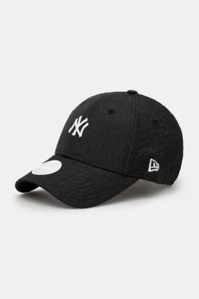 New Era baseball cap JACQUARD 9FORTY® NEW YORK YANKEES black color with an application 60565266