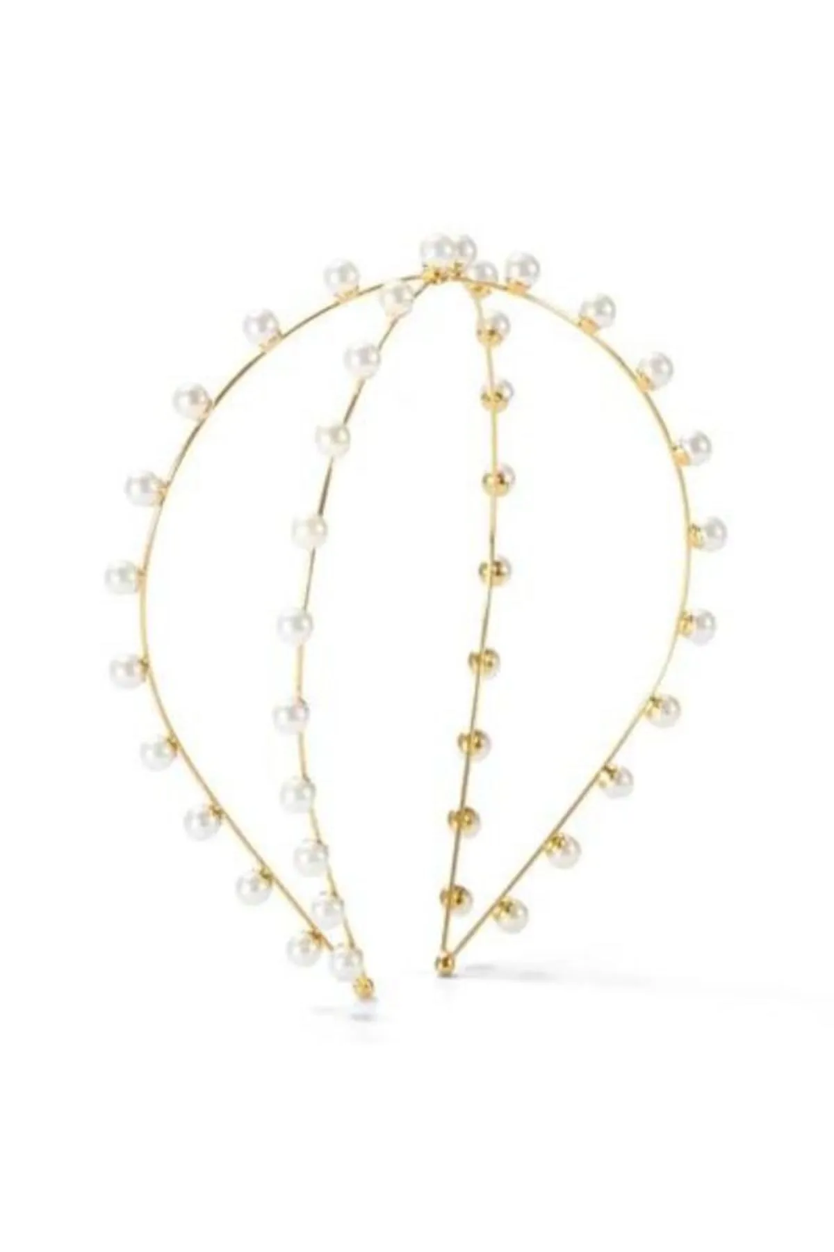 Nikki Pearl Exes Headband - Gold