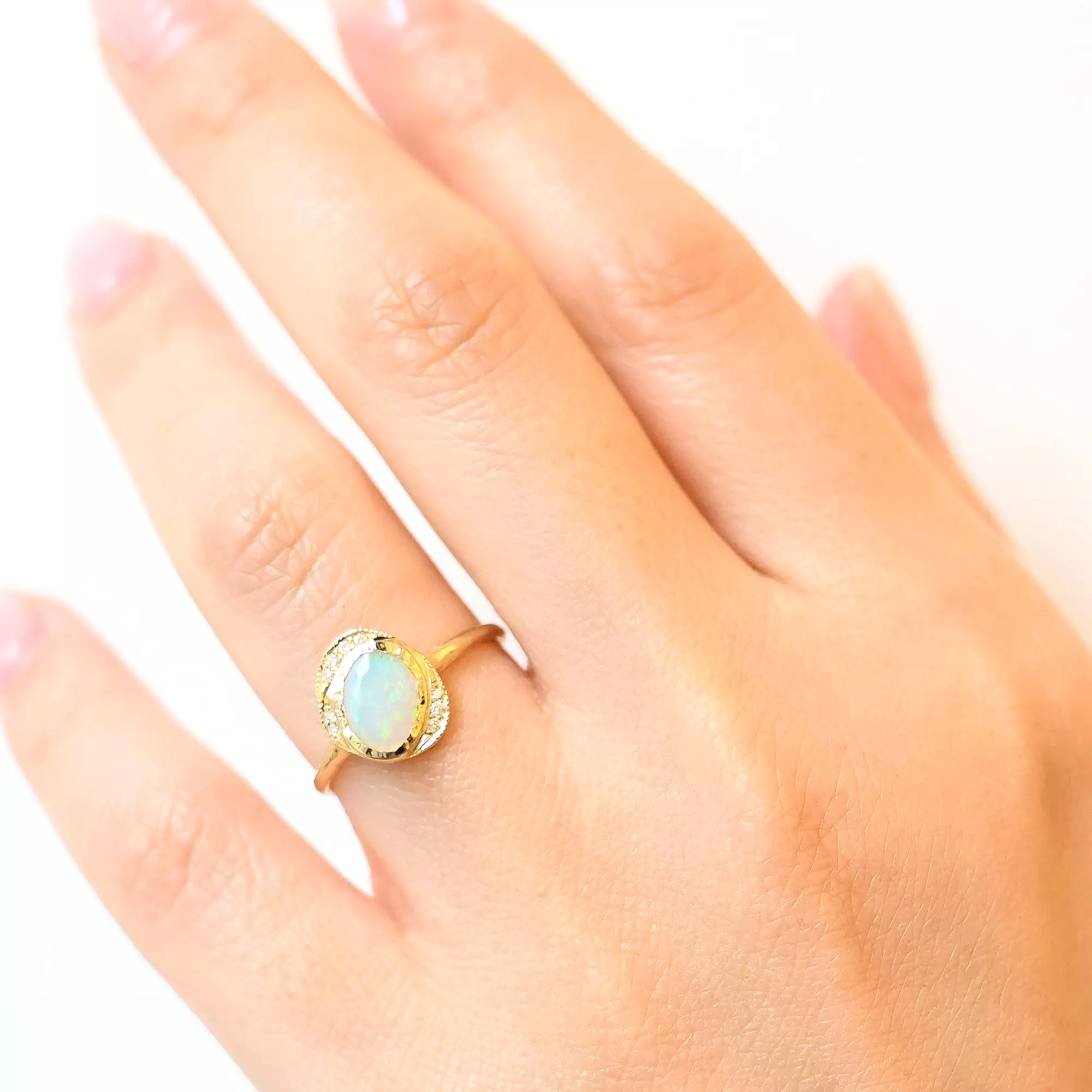 Oasis Opal Ring