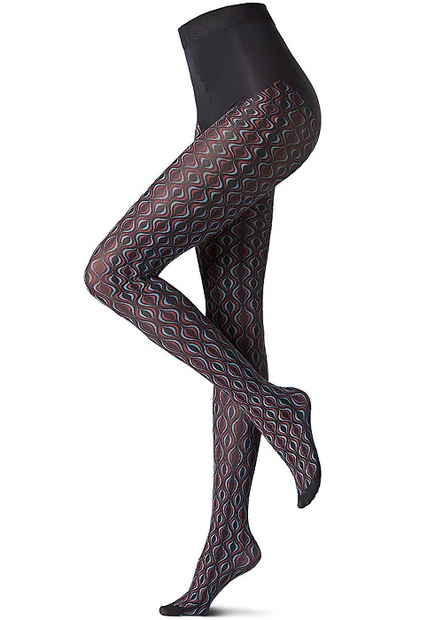 Oroblu History 1969 Optical Print Tights ()