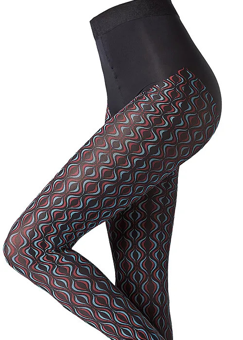 Oroblu History 1969 Optical Print Tights ()