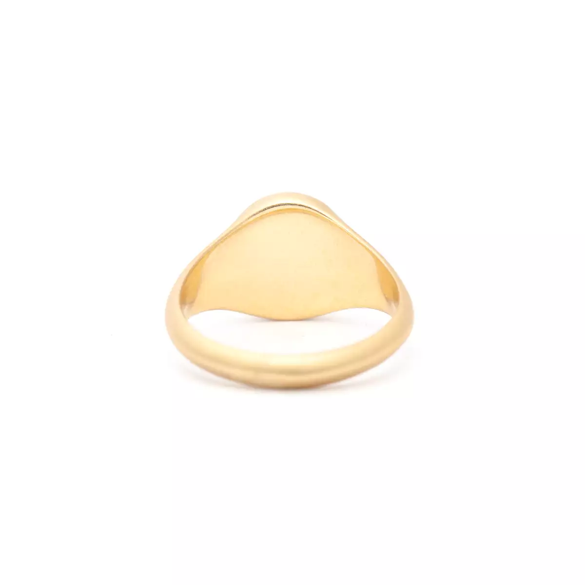 Pavé Oval Signet Ring