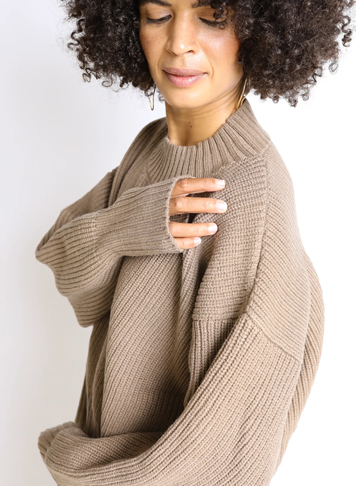 Rebecca Sweater - Taupe