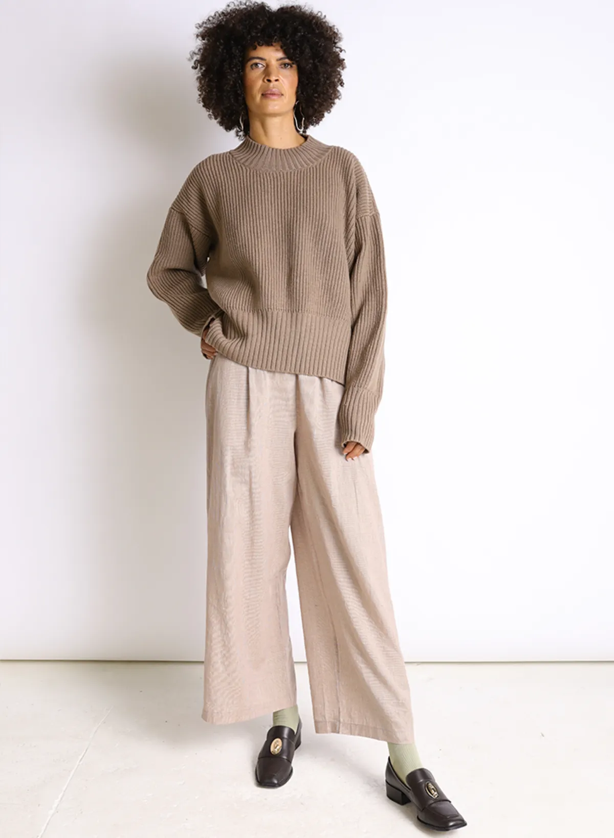 Rebecca Sweater - Taupe