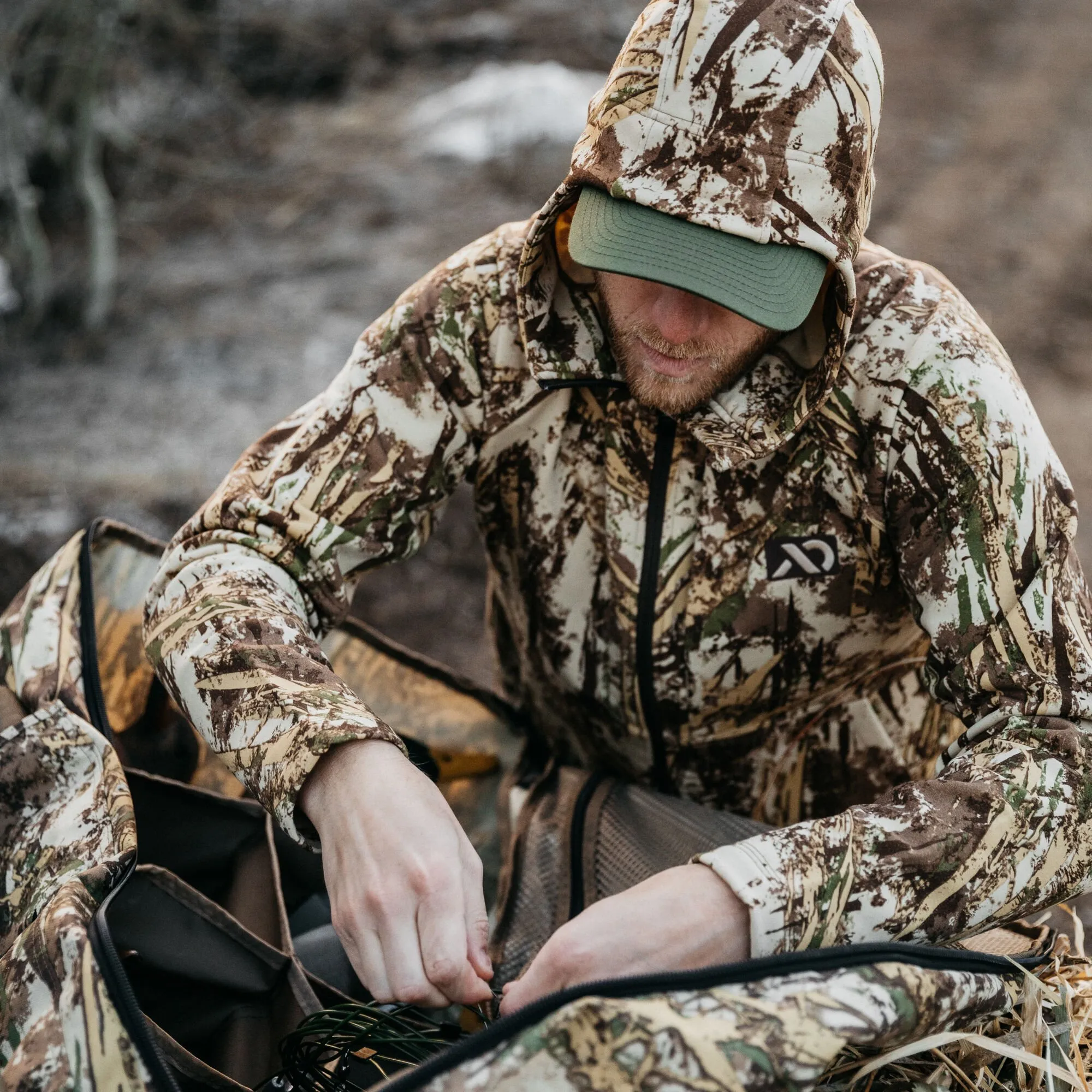 Rugged Wool Zip Hoody