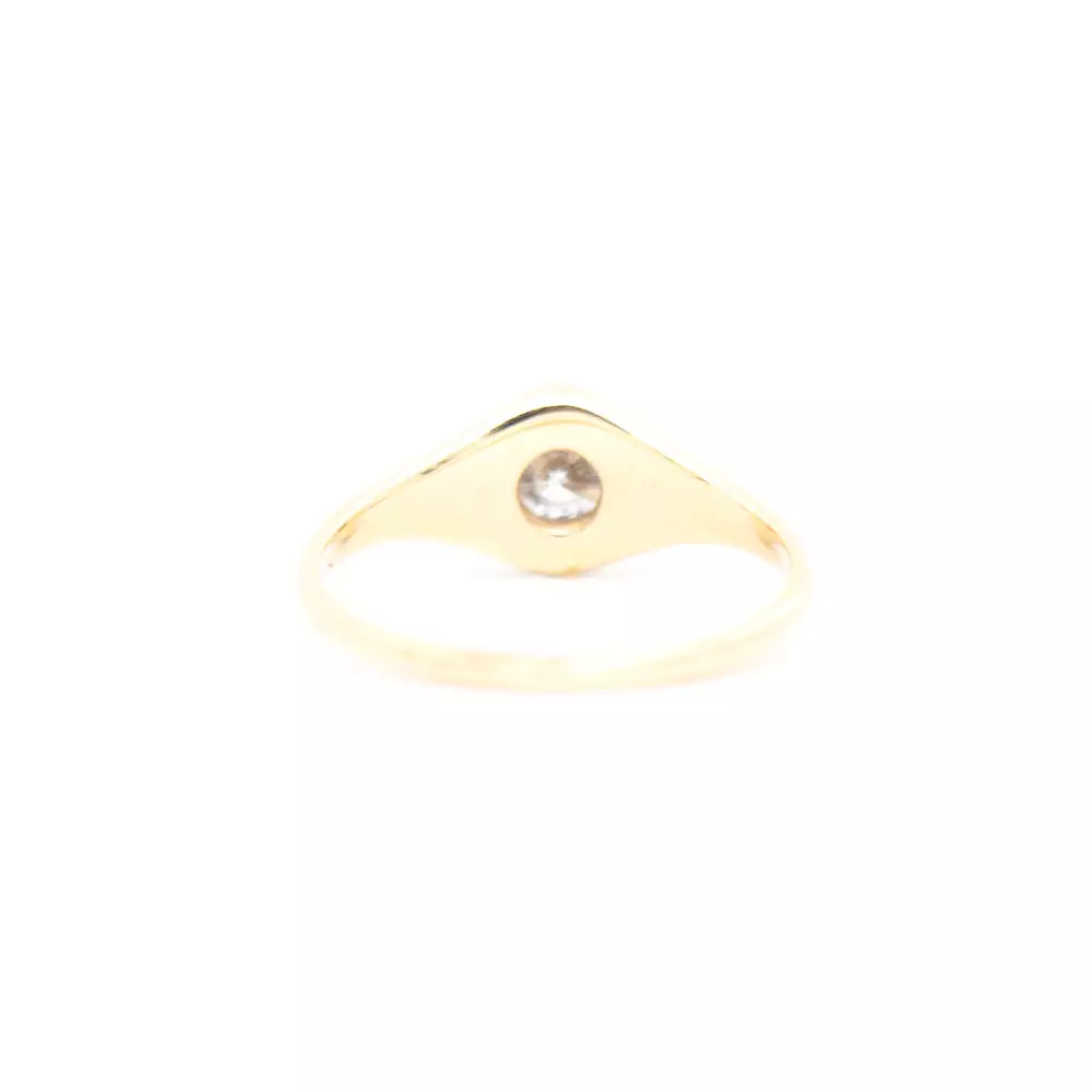 Salt and Pepper Diamond Billie Ring