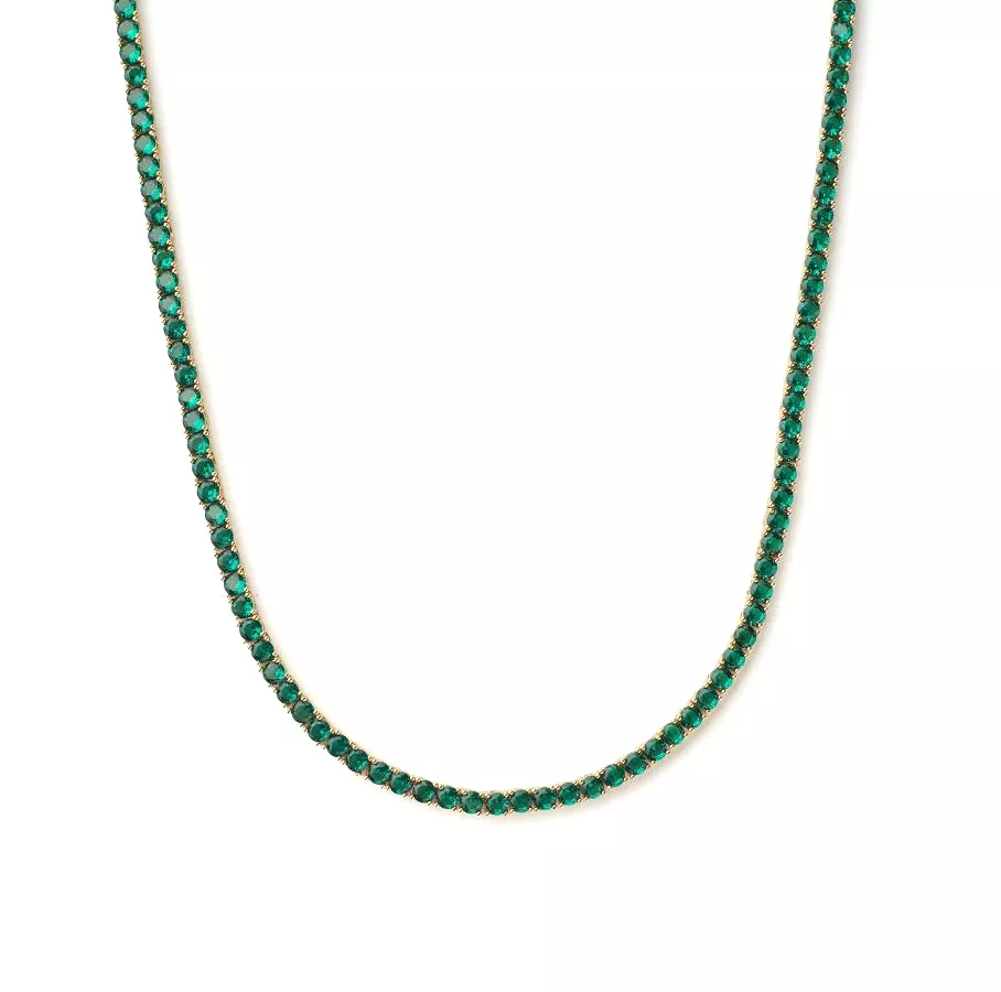 Serena Necklace, Emerald