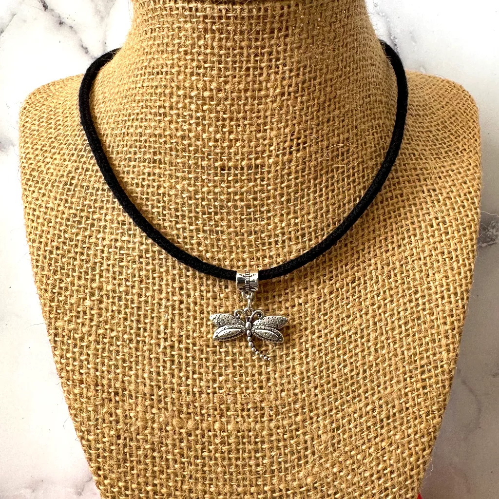 Silver Charm Choker