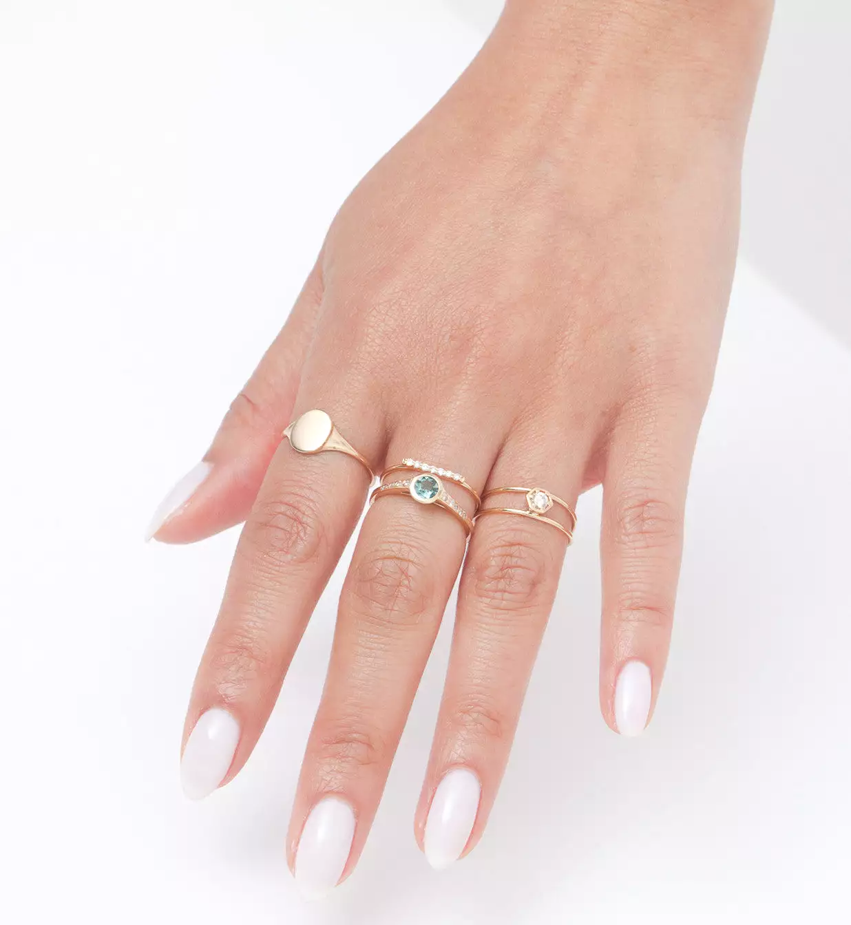 Skinny Signet Ring