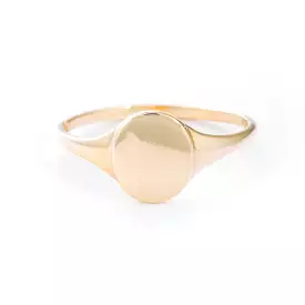 Skinny Signet Ring