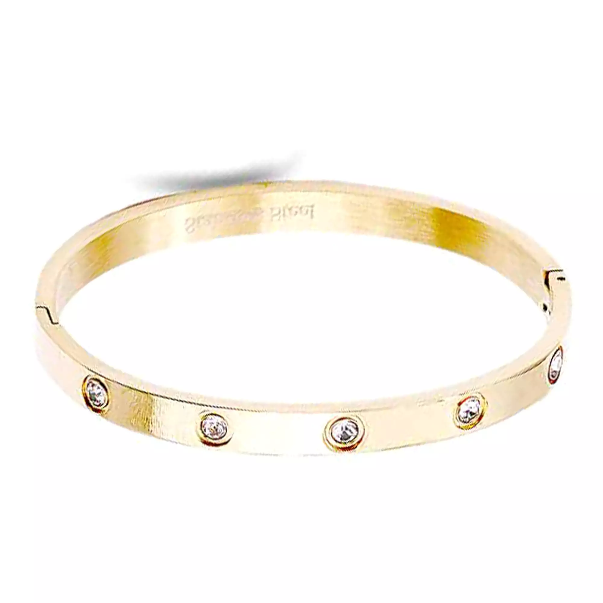 Stainless Steel Cubic Metal Bracelet