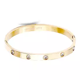 Stainless Steel Cubic Metal Bracelet