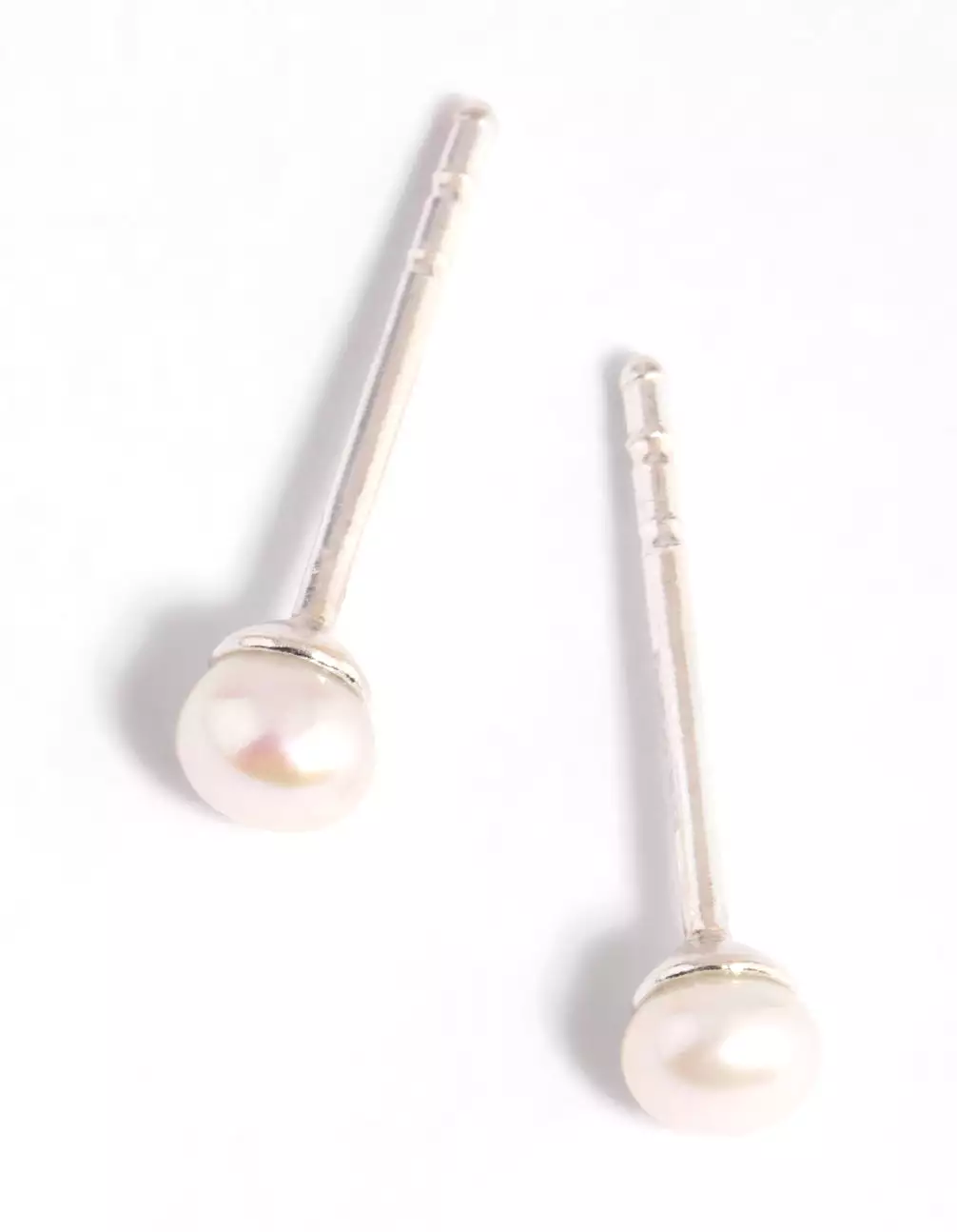 Sterling Silver Freshwater Pearl Stud Earrings