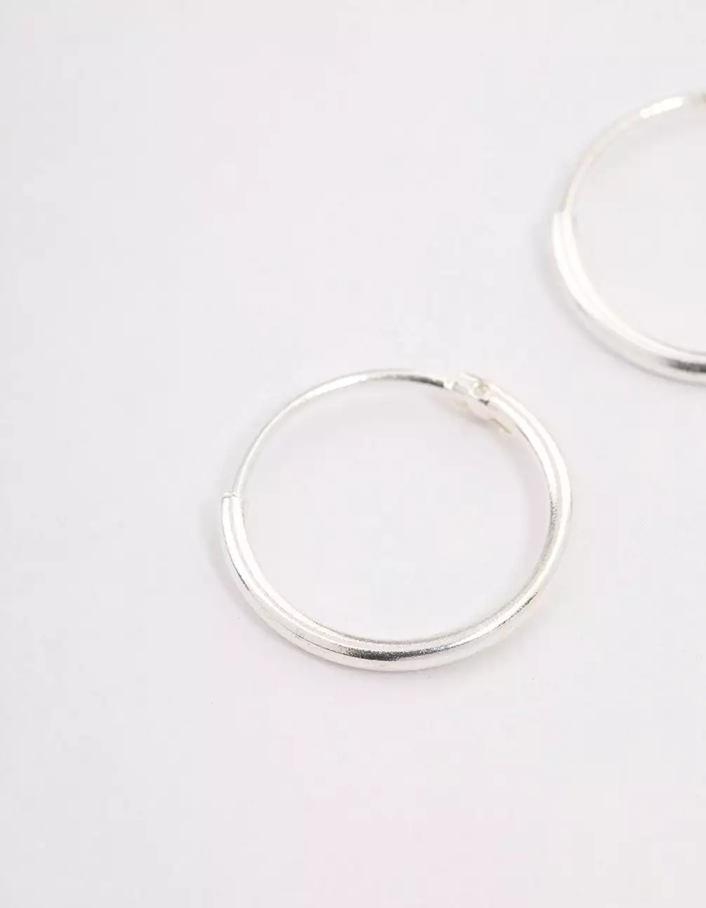 Sterling Silver Hoop Earrings 12mm