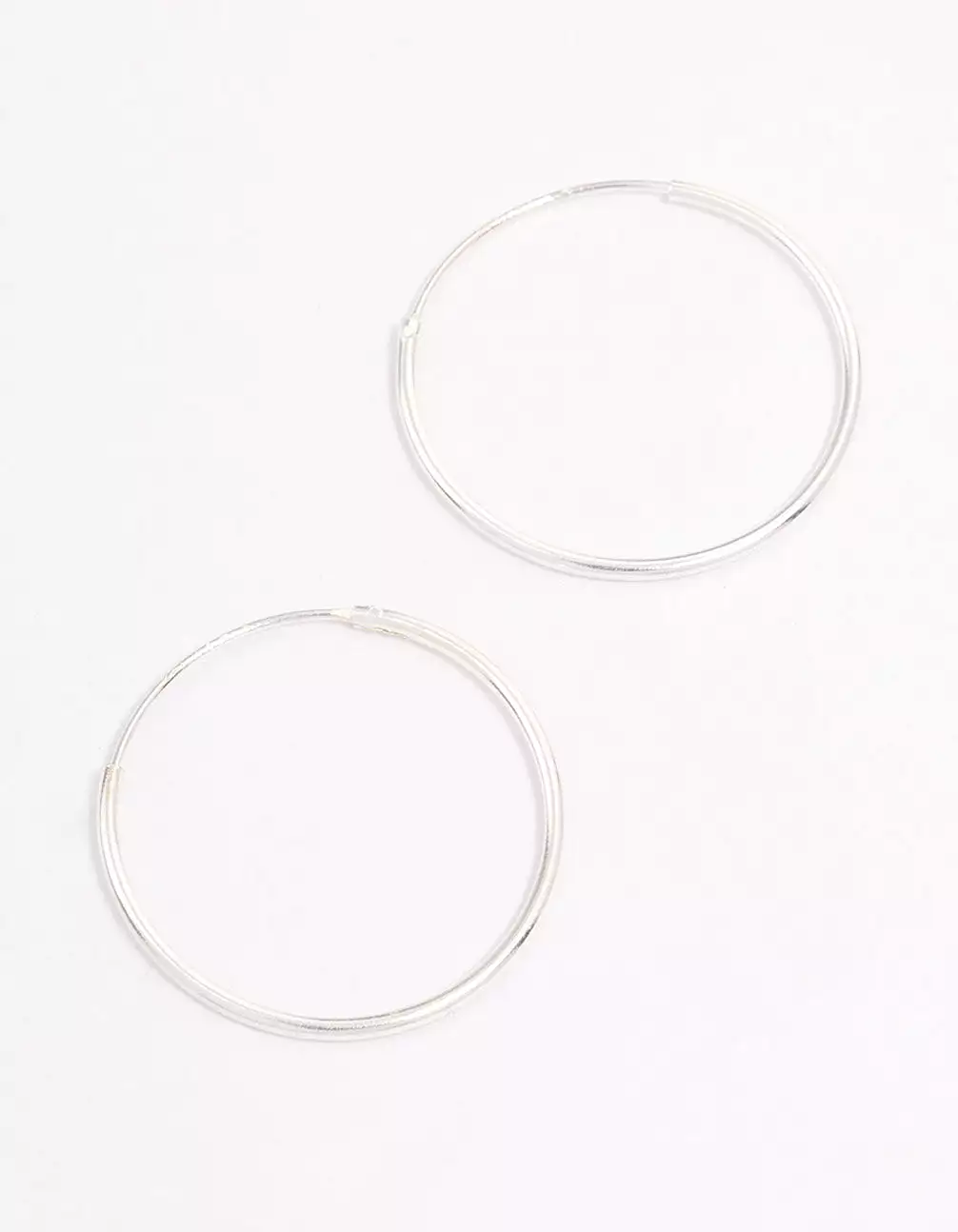 Sterling Silver Hoop Earrings 20mm