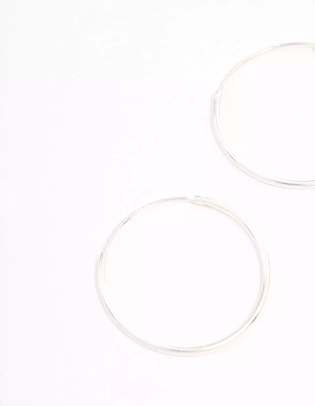 Sterling Silver Hoop Earrings 20mm