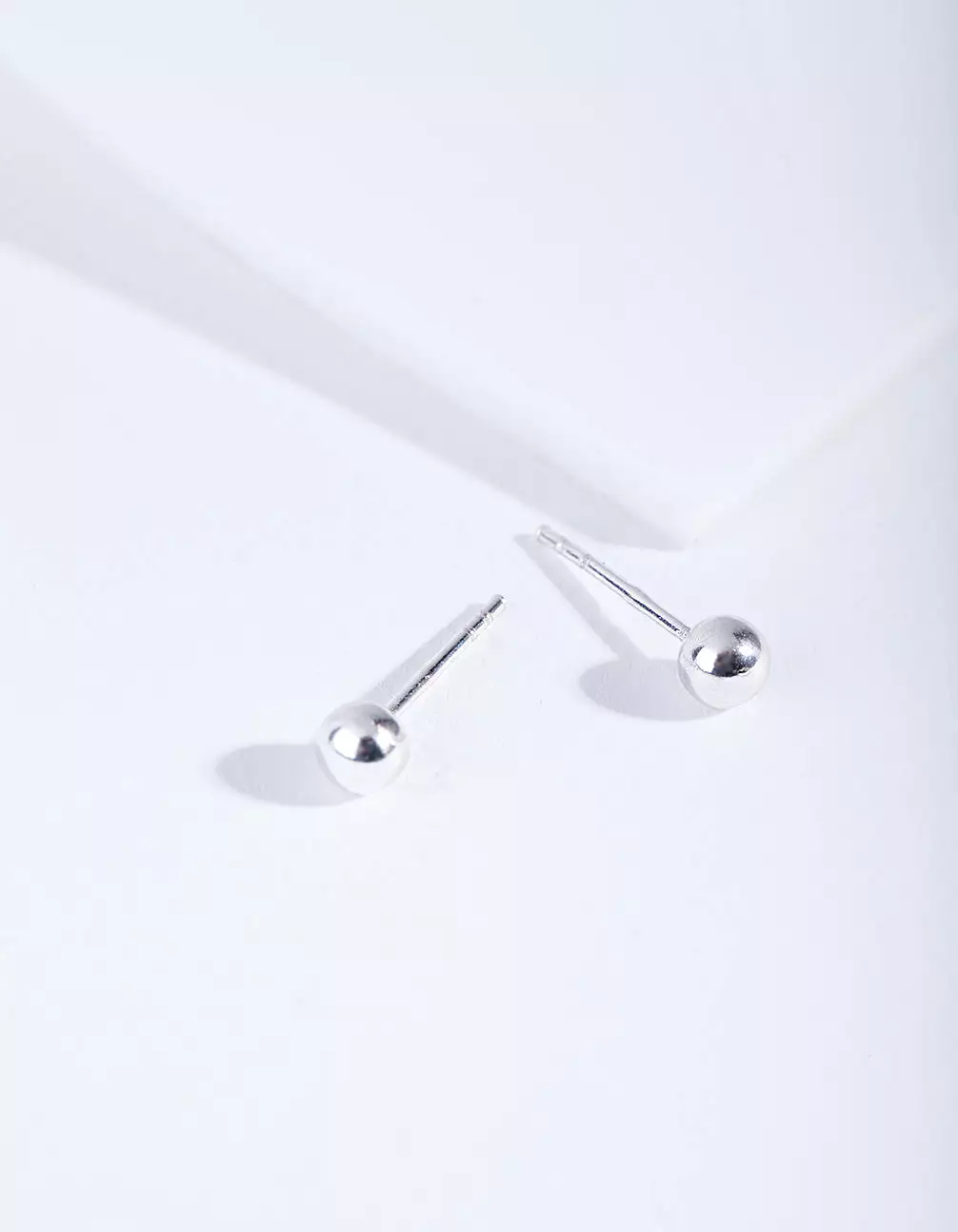 Sterling Silver Mini Ball Stud Earrings