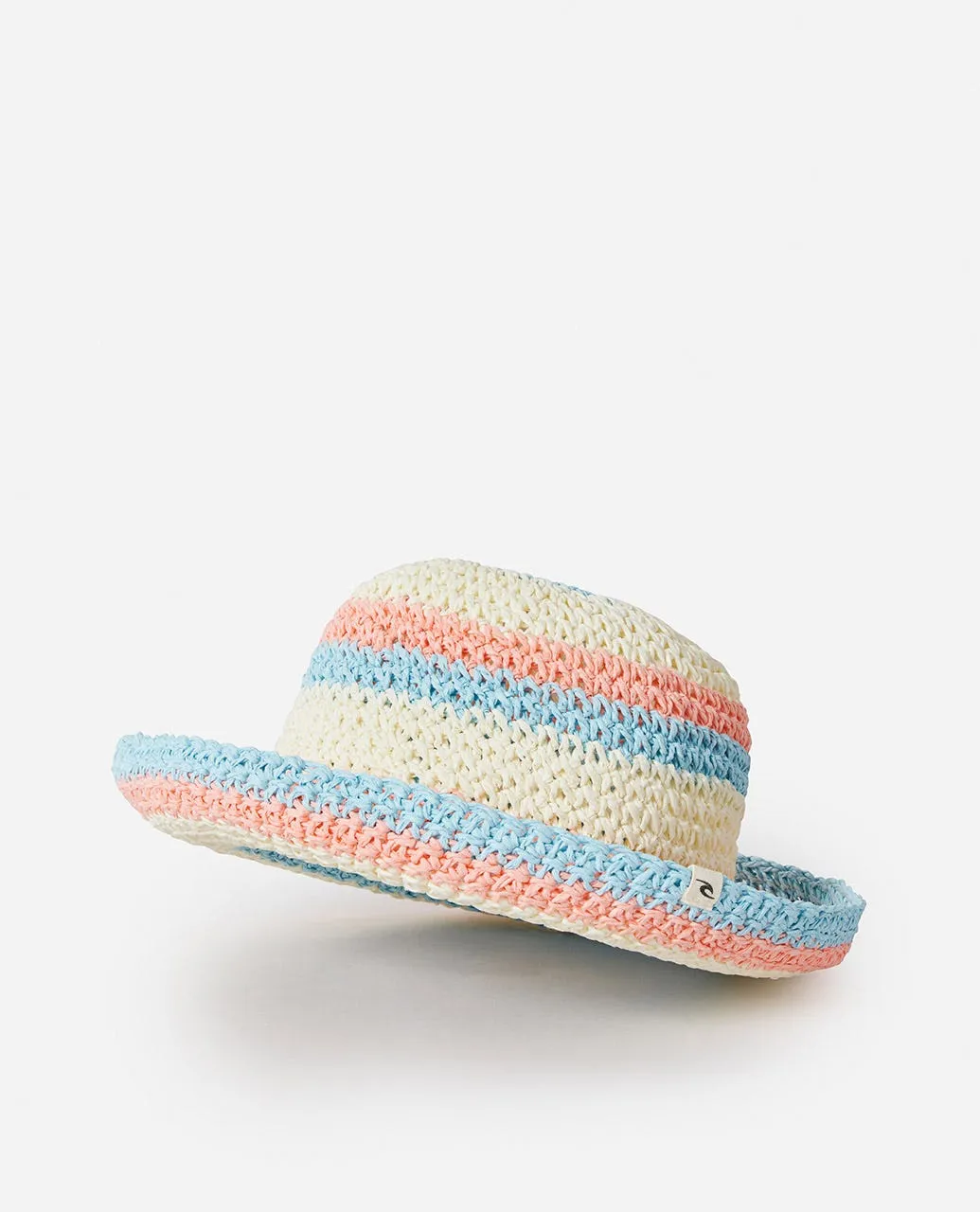 Sun Stripe Crochet Hat Girl