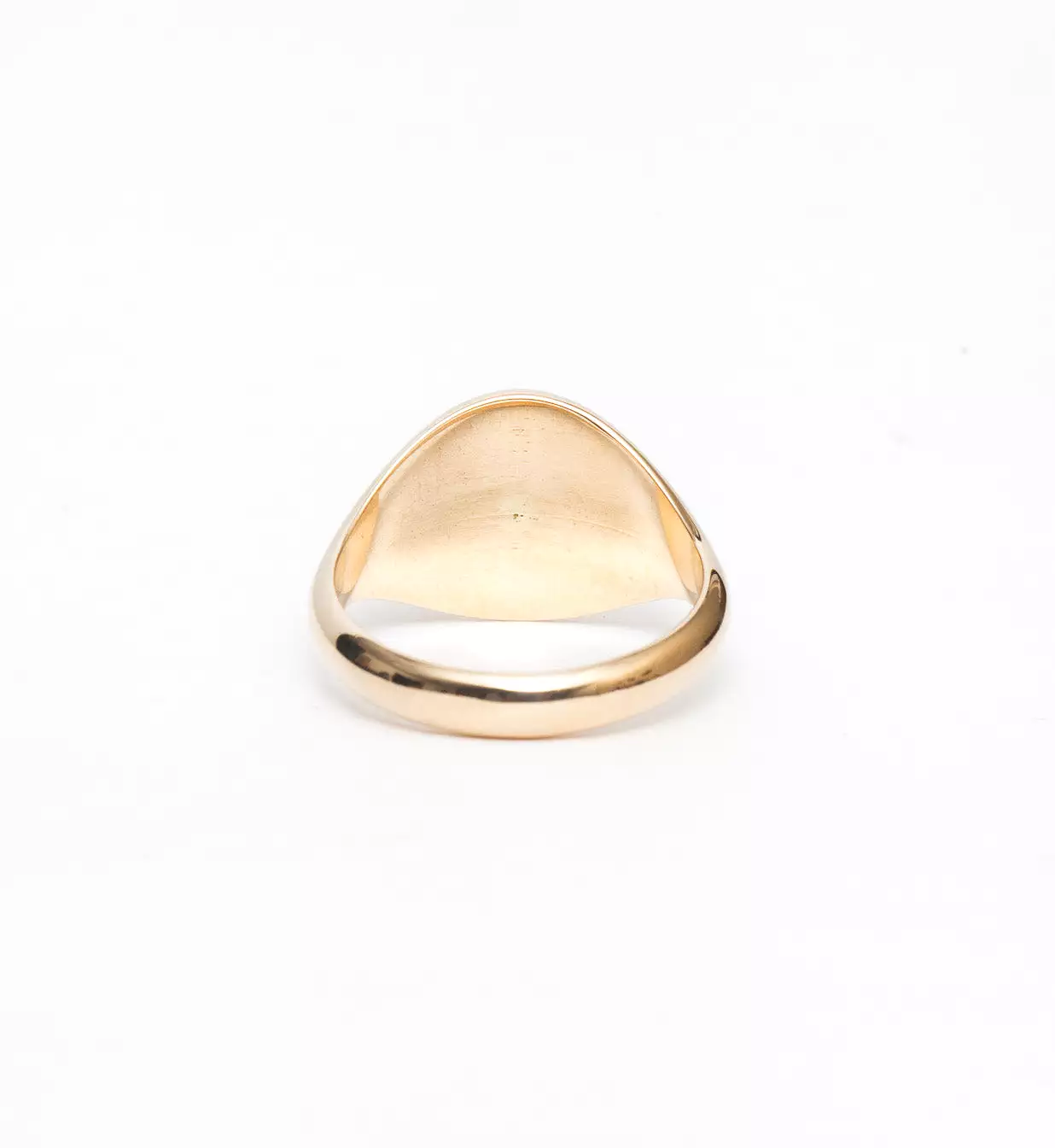 Sunbeam Engraved Signet Ring