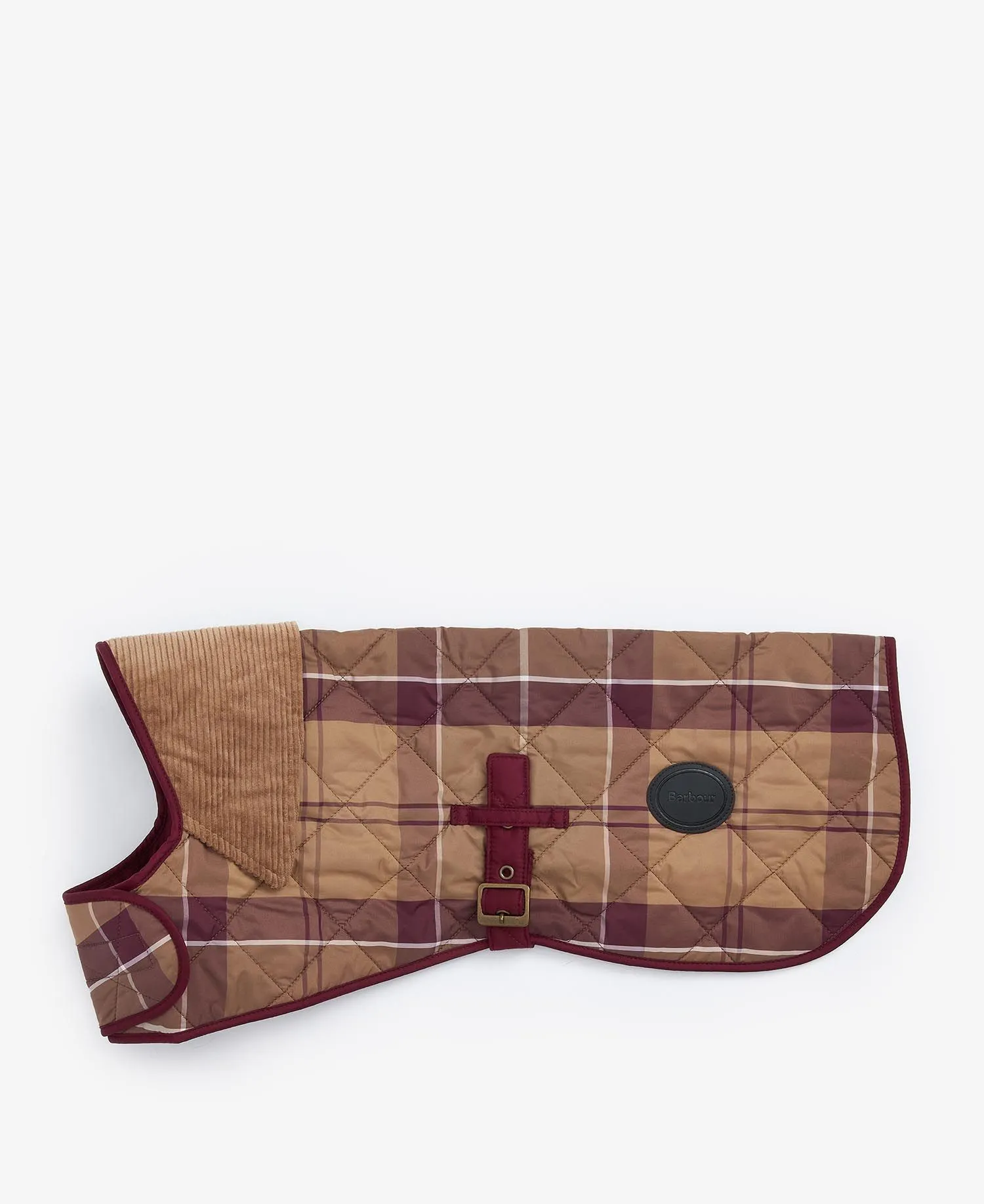  Tartan Quilted Dog Coat     