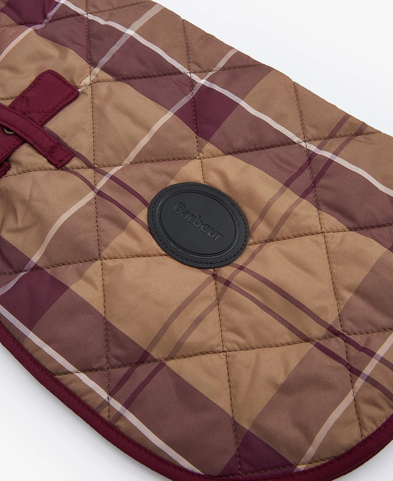  Tartan Quilted Dog Coat     