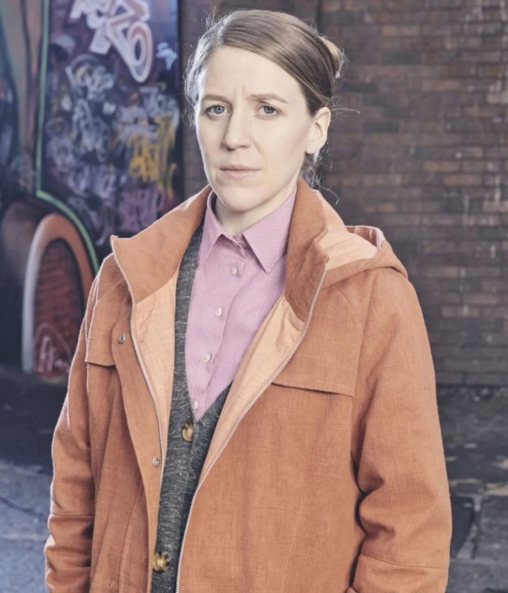 The Tower Gemma Whelan Orange Coat