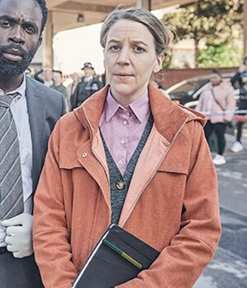 The Tower Gemma Whelan Orange Coat