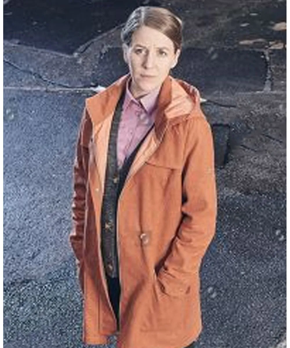 The Tower Gemma Whelan Orange Coat