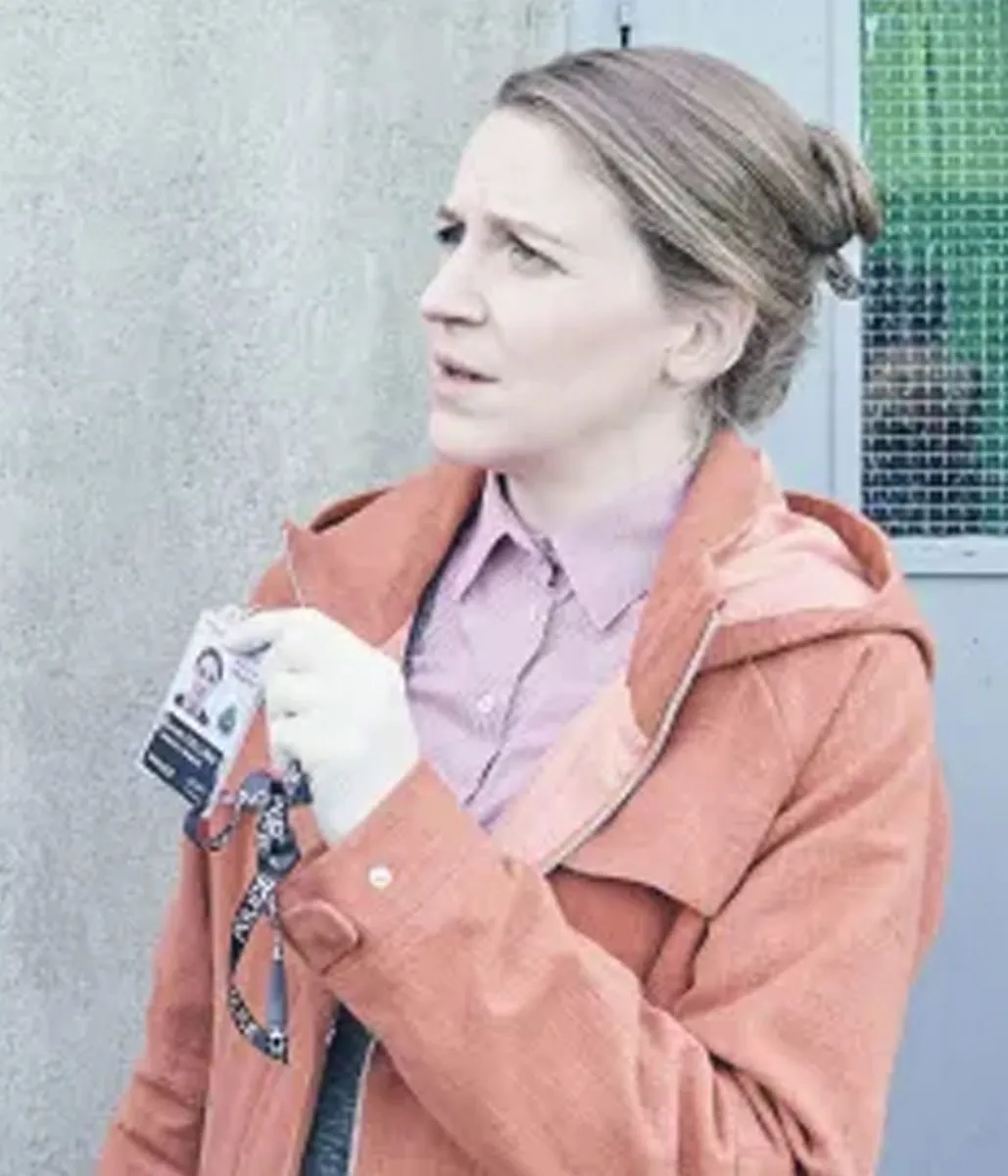 The Tower Gemma Whelan Orange Coat