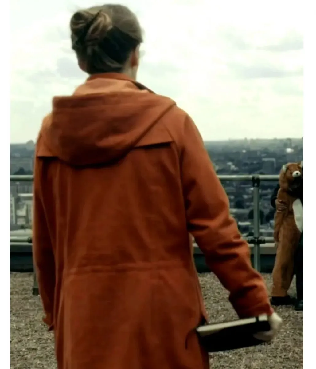 The Tower Gemma Whelan Orange Coat