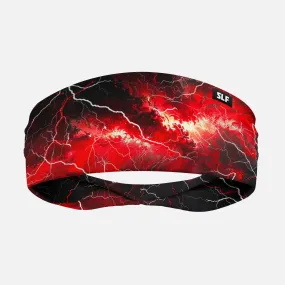 Thunderstorm Red Headband