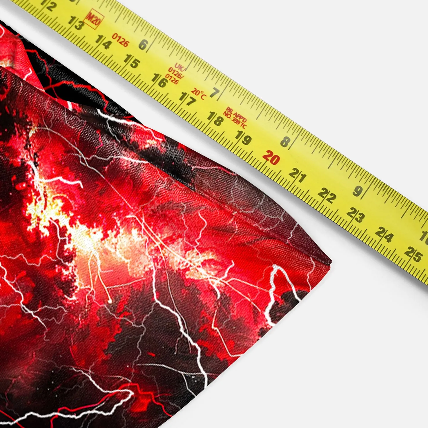 Thunderstorm Red Headband