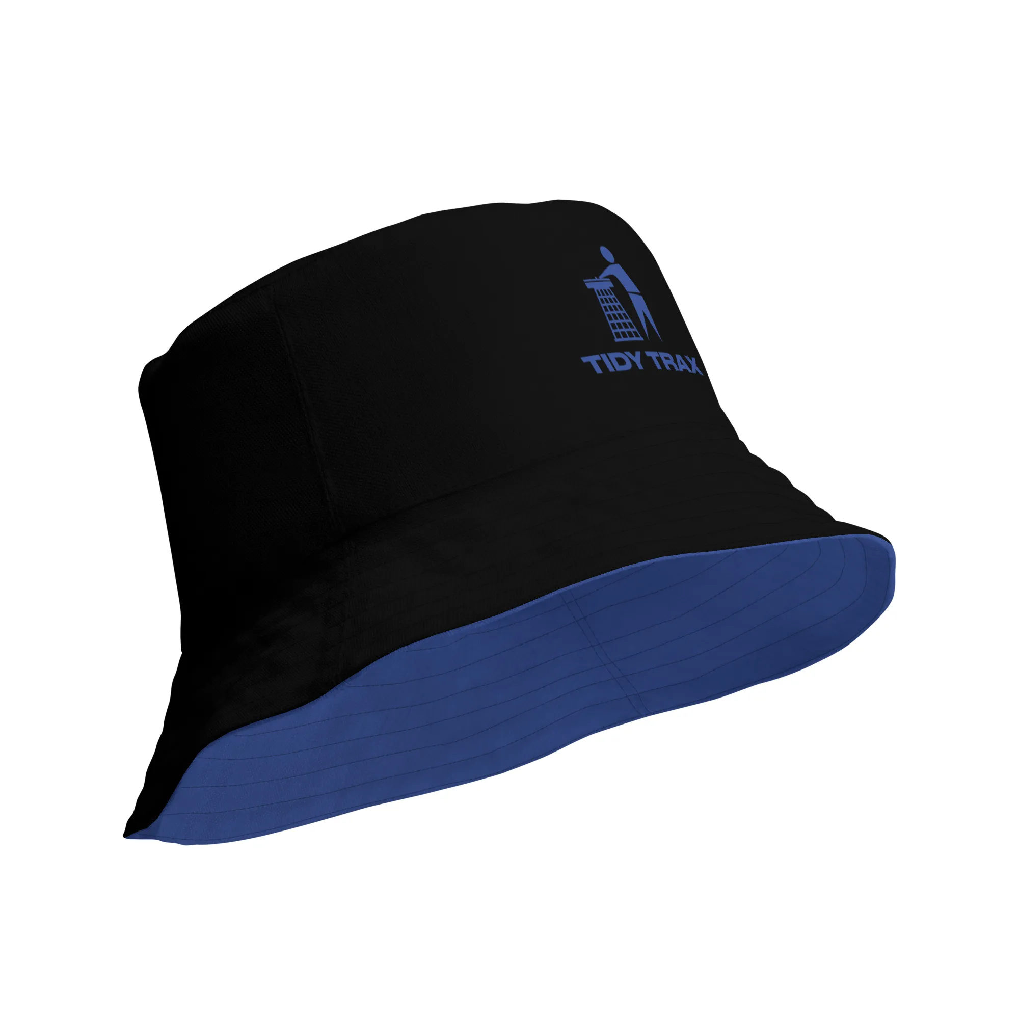 Tidy Blue & White Reversible Bucket Hat