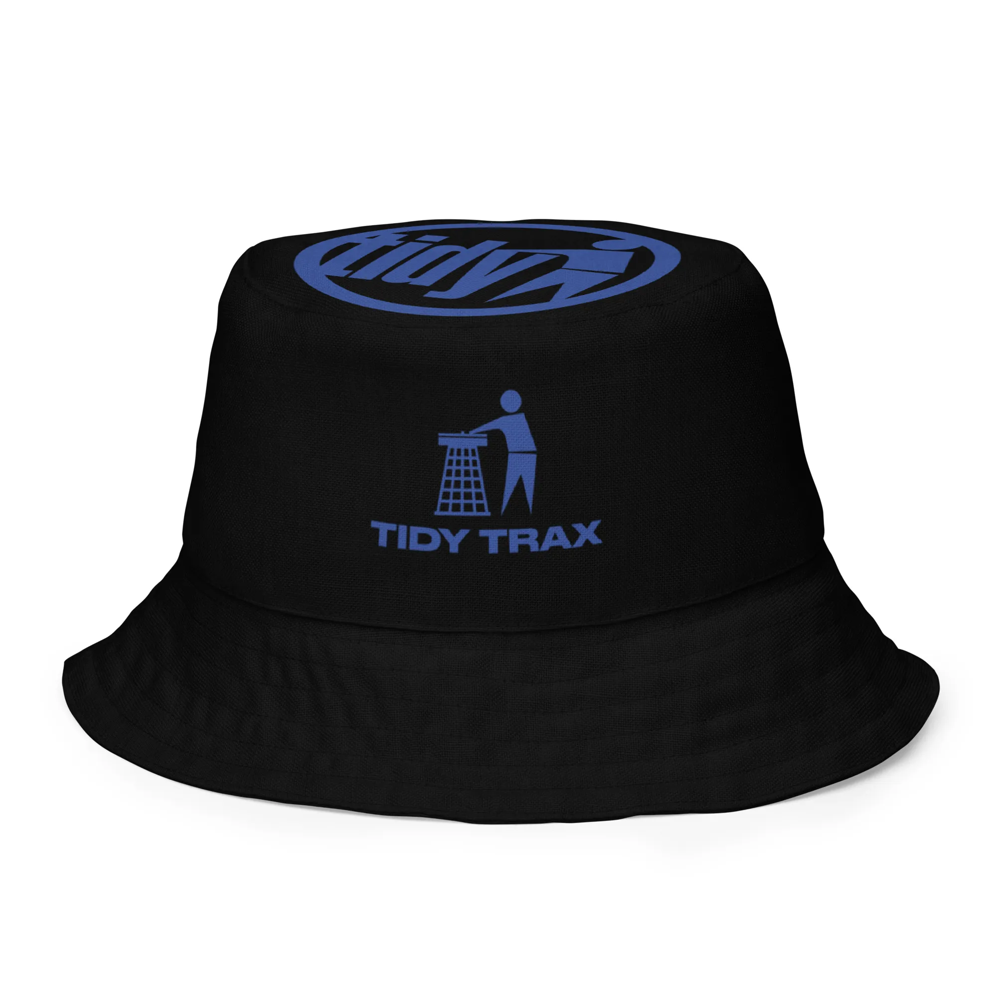 Tidy Blue & White Reversible Bucket Hat