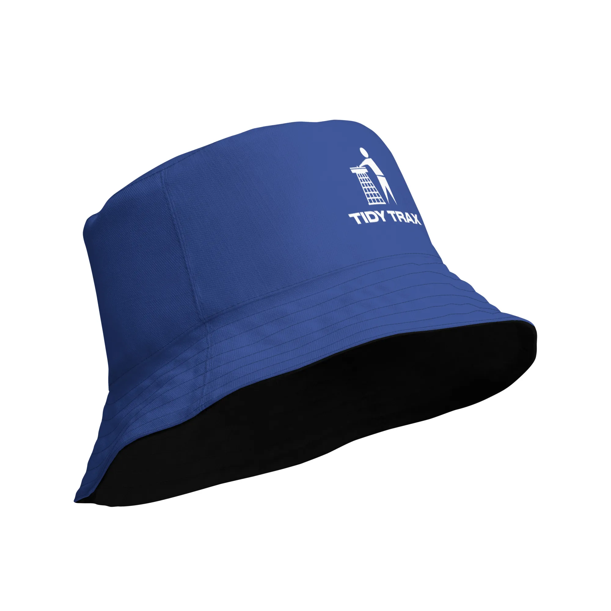 Tidy Blue & White Reversible Bucket Hat