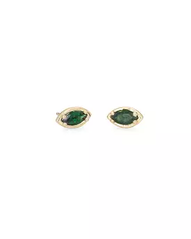 Tsavorite Marquise Studs