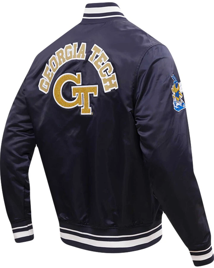 Vintage Ga Tech Letterman Jacket - William Jacket