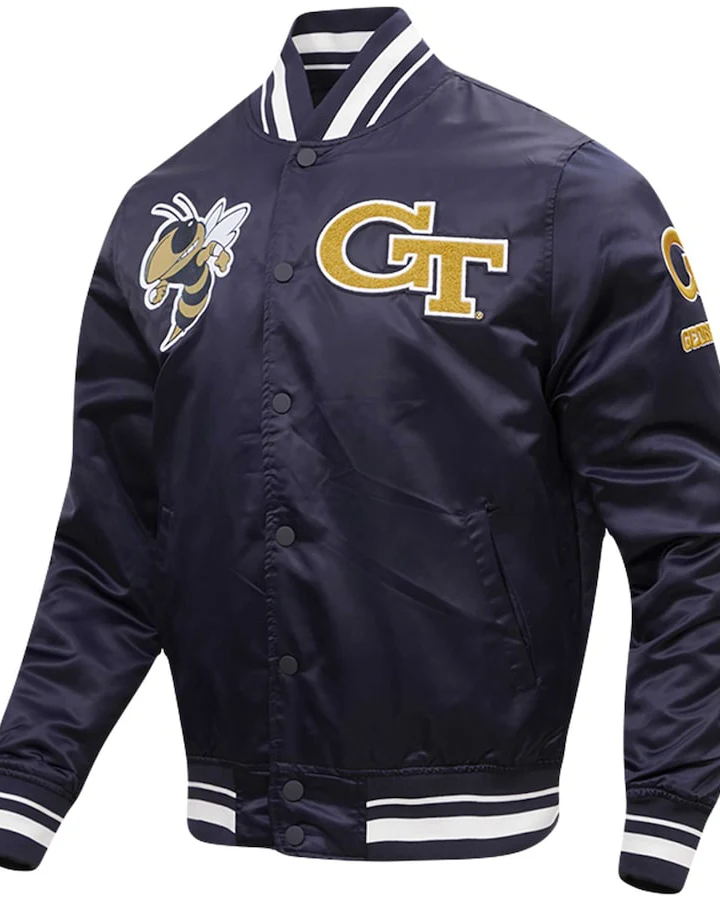 Vintage Ga Tech Letterman Jacket - William Jacket