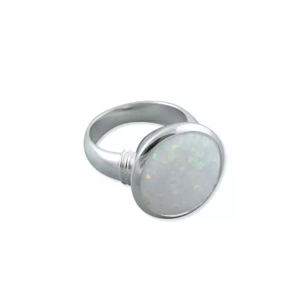 Von Treskow Large Czeline Opal  Dome Ring