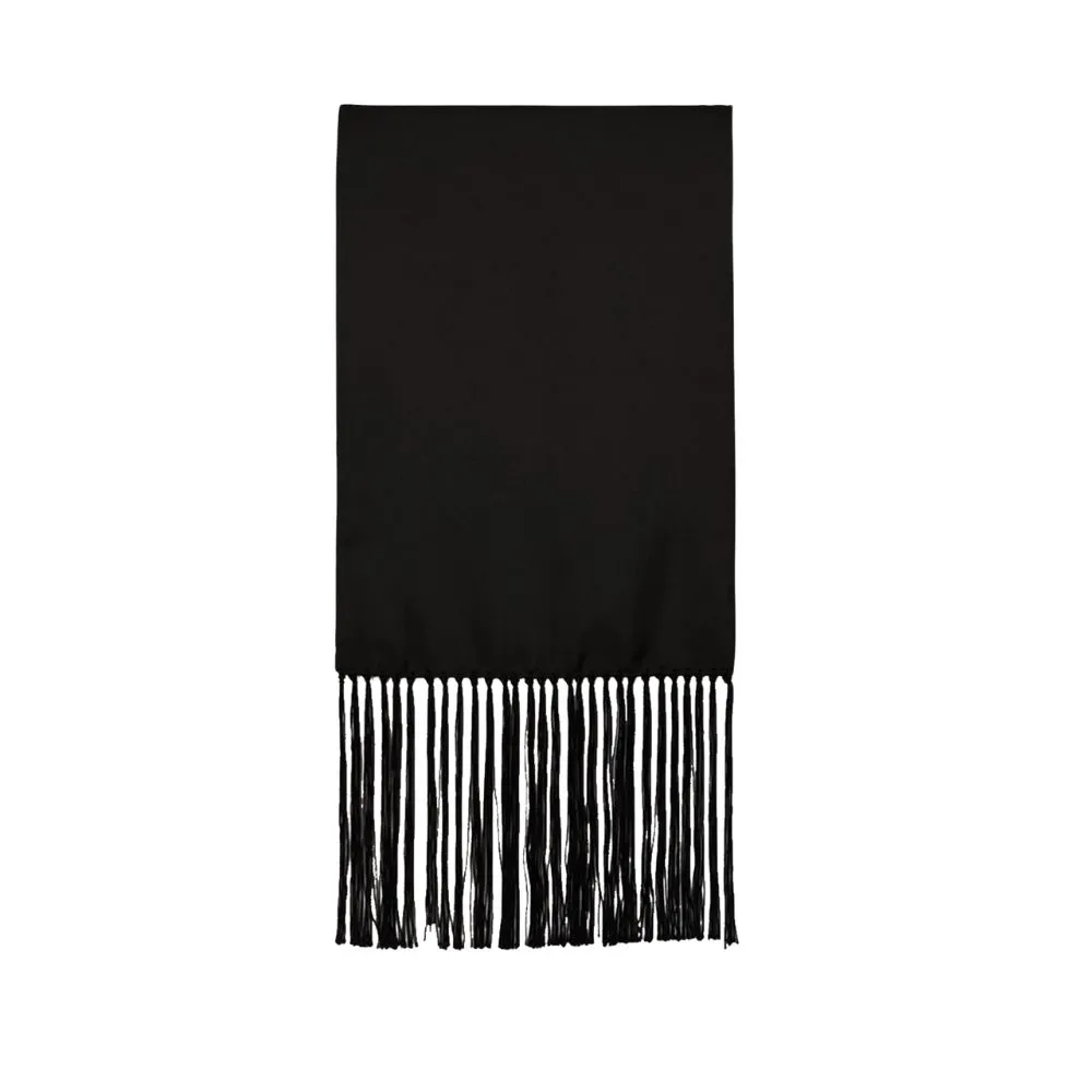 WARWICKS Black Silk Dress Scarf | Menswear Online