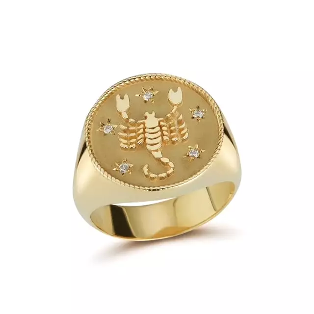 Zodiac Signet Ring